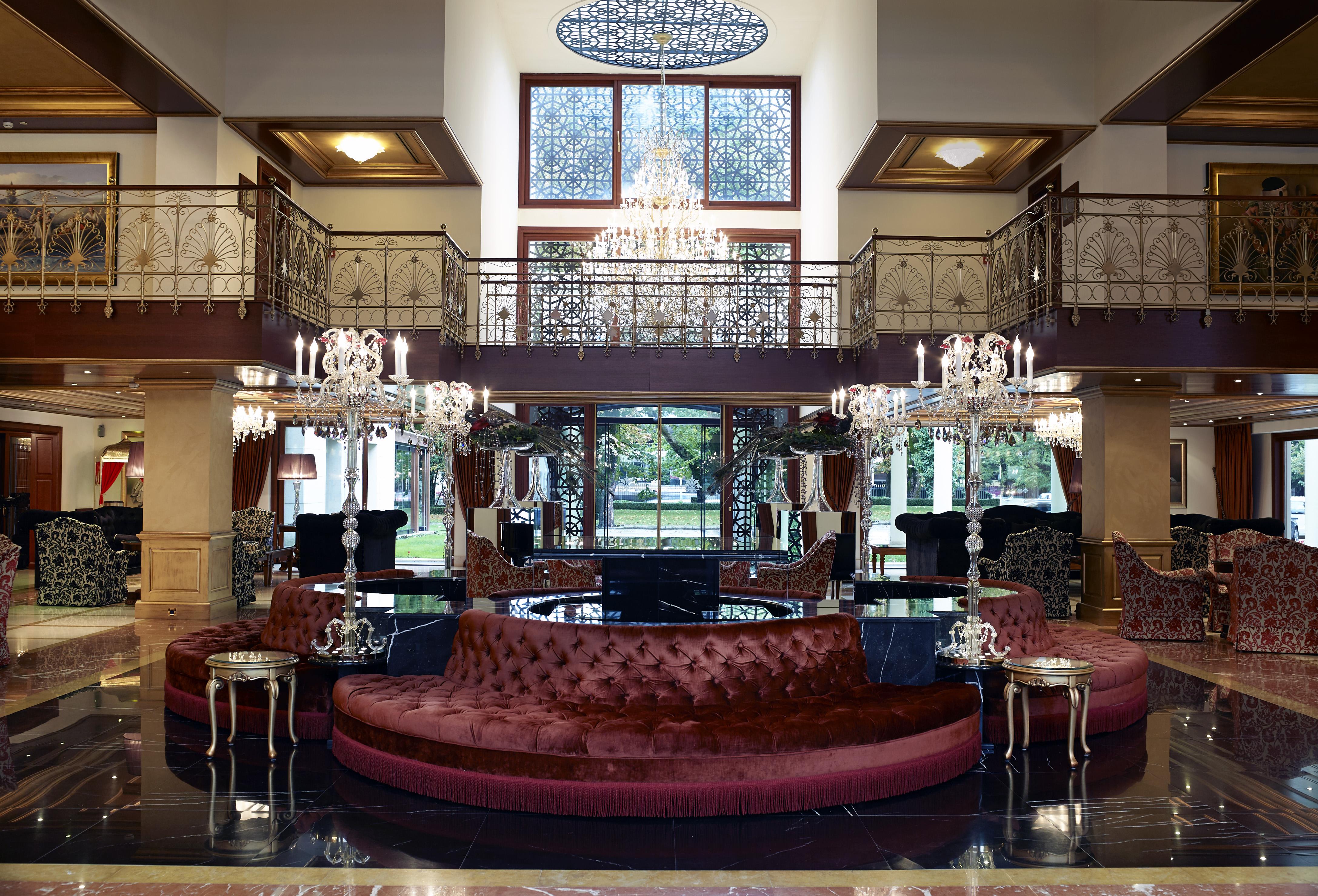 Grand Serai Congress And Spa Ioánnina Eksteriør bilde The lobby of the hotel